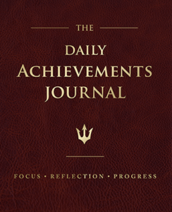 Daily Achievements Journal book cover by Poseidon Publishing