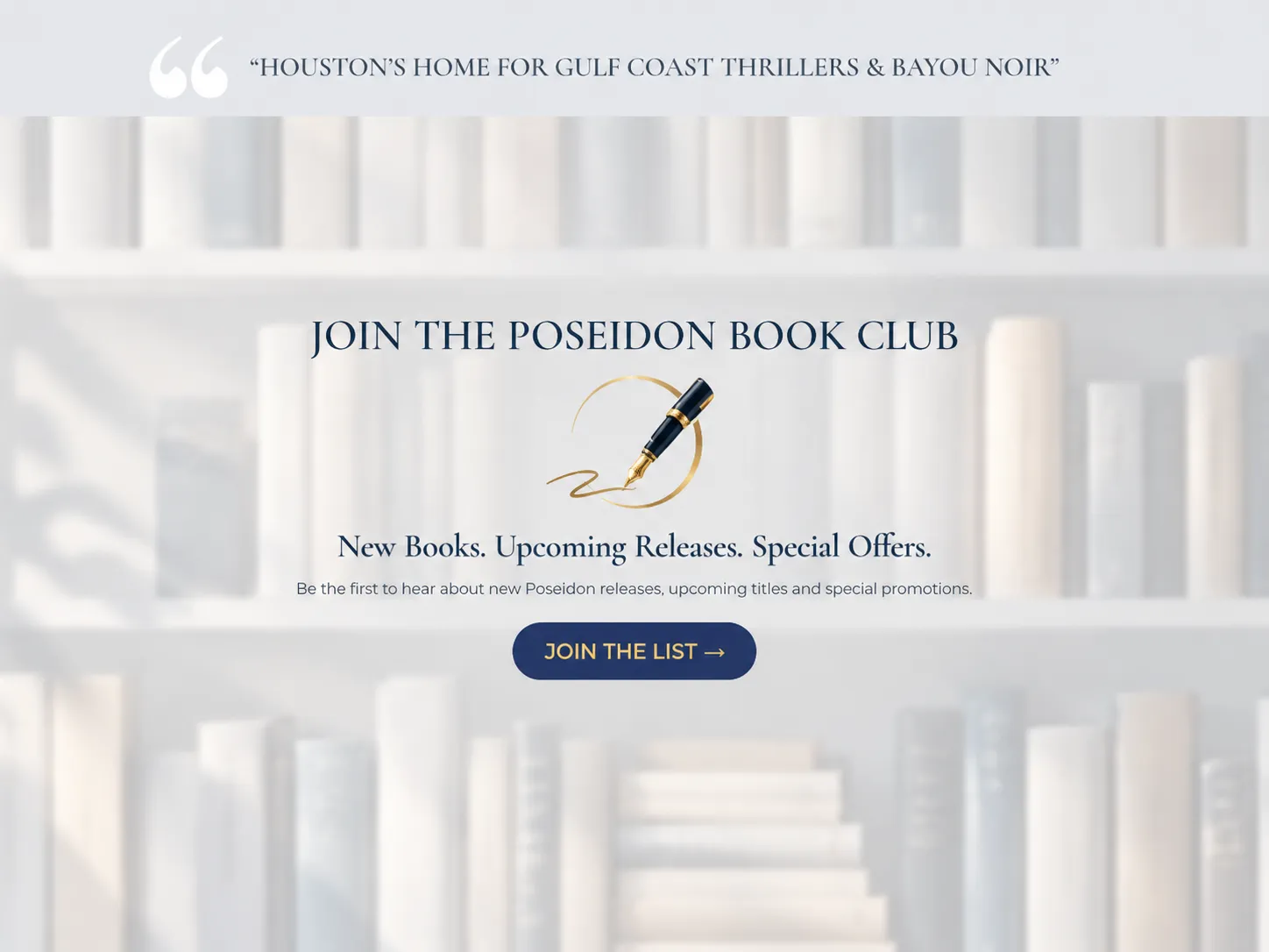 Join the Poseidon Publishing Book Club