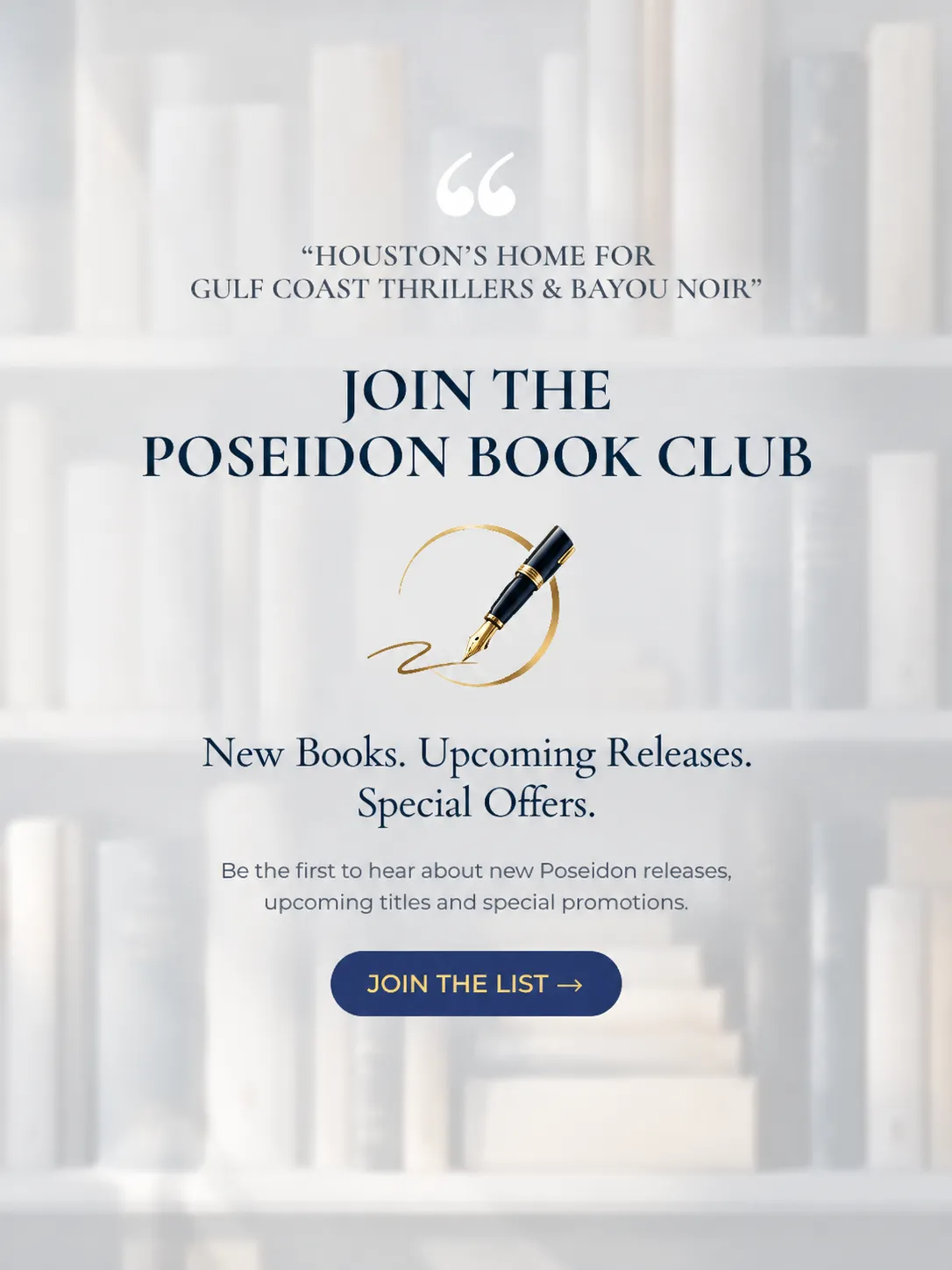 Join the Poseidon Publishing Book Club
