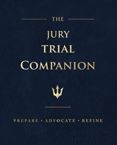 The Jury Trial Companion book cover by Poseidon Publishing