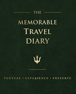 The Memorable Travel Diary book cover by Poseidon Publishing
