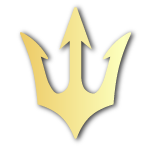 Poseidon Publishing trident symbol