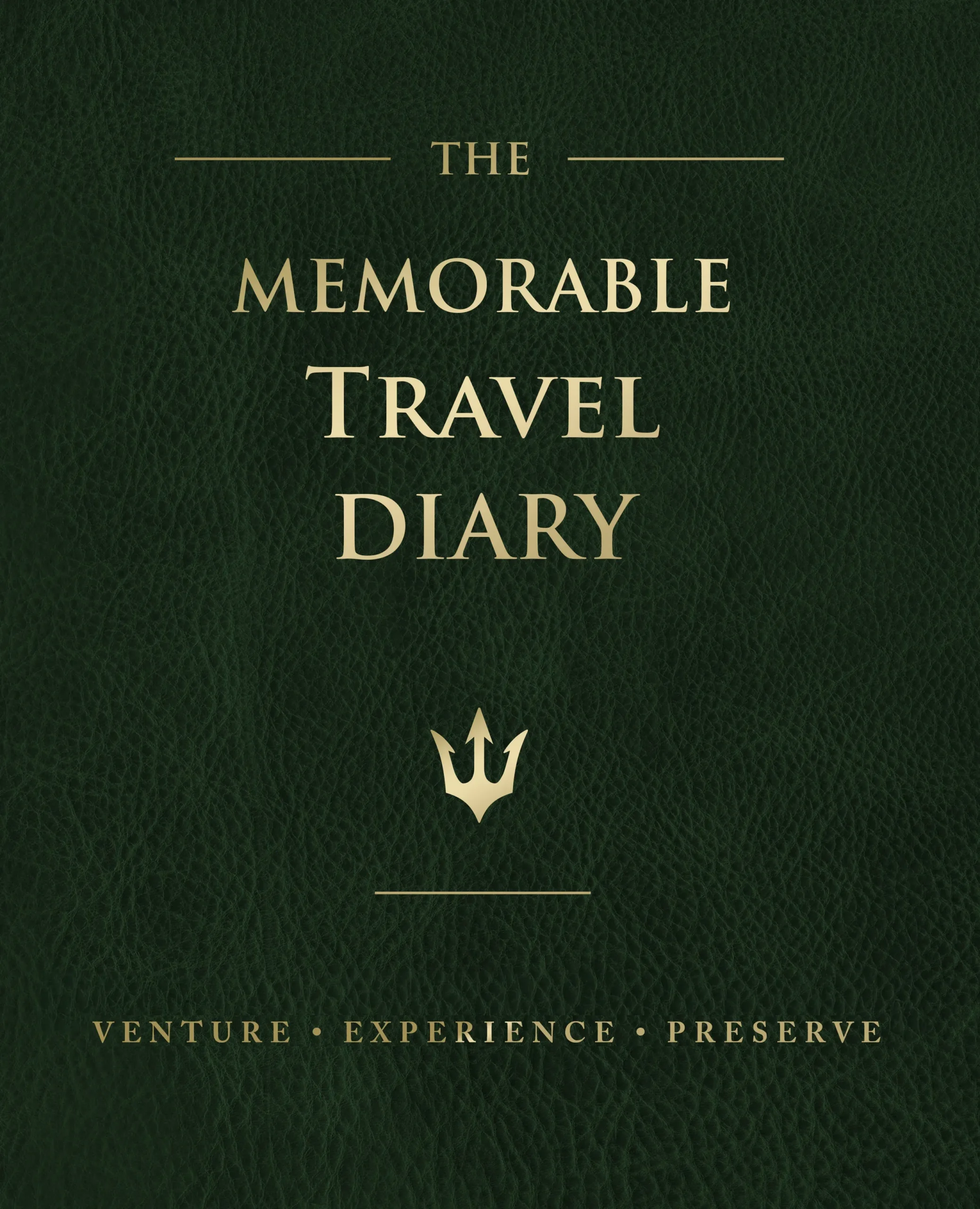 The Memorable Travel Diary cover by Poseidon Publishing