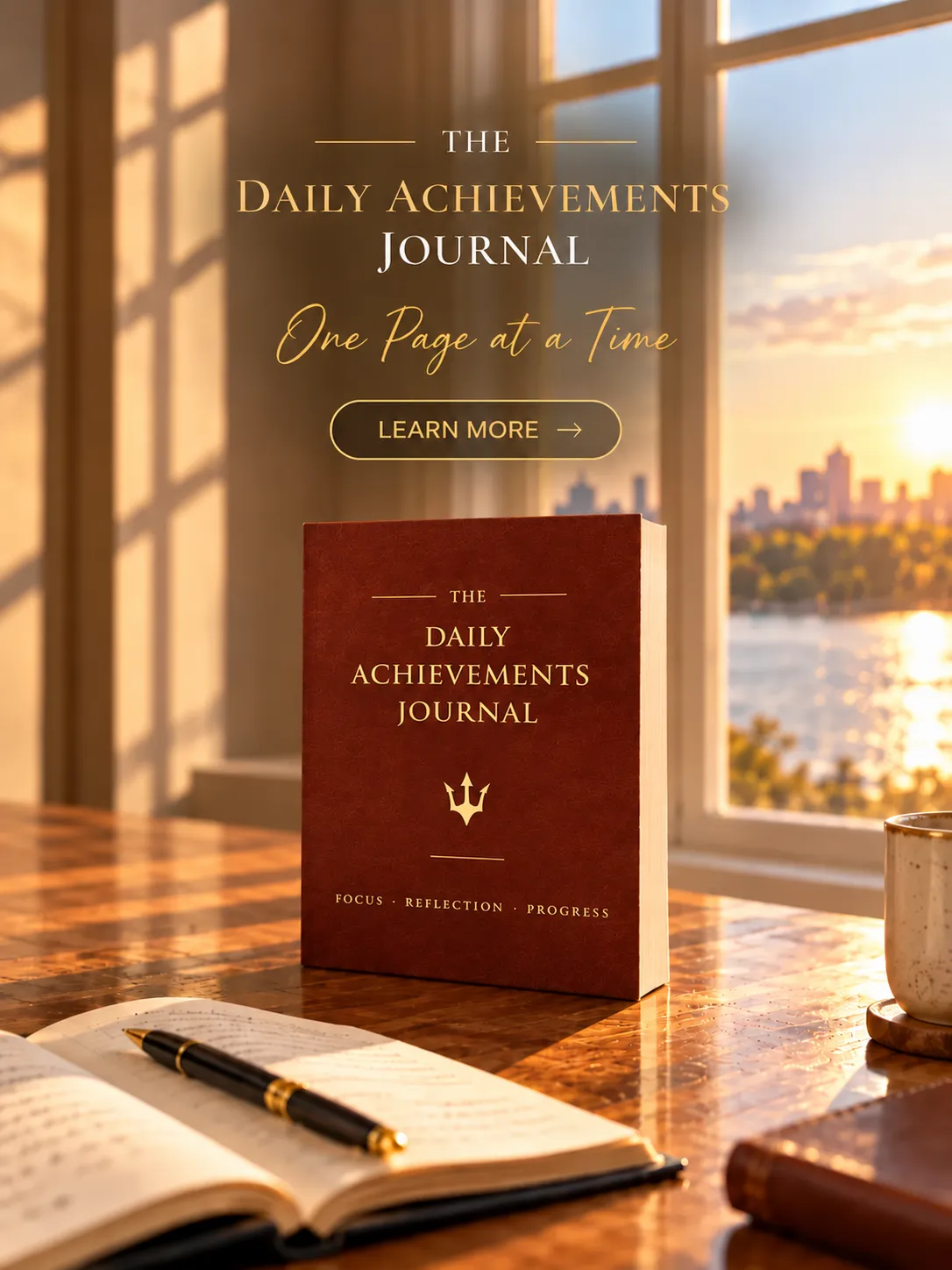 The Daily Achievements Journal mobile hero published by Poseidon Publishing